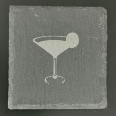 Dessous de verre en ardoise Cocktail