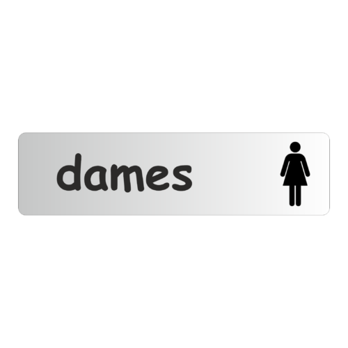 Plaque de porte dames