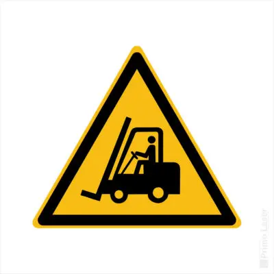 Signalétique Danger – Chariots élévateurs et autres véhicules industriels W014