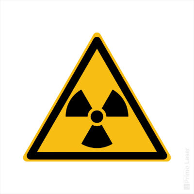 Signalétique danger matières radioactives W003