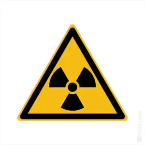 Signalétique Danger – Matières radioactives W003 - NF 7010