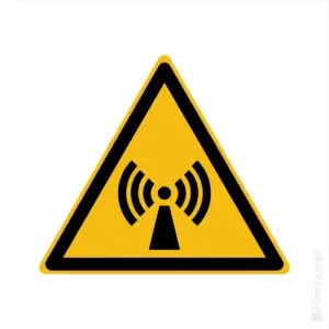 Signalétique Danger – Radiations non ionisantes W005 - NF 7010