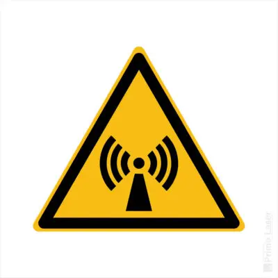 Signalétique Danger – Radiations non ionisantes W005 - NF 7010