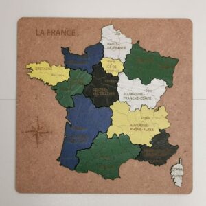 Puzzle des régions de France