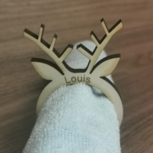 Rond de serviette personnalisé
