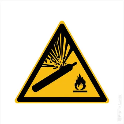 Signalétique Danger – Bouteille pressurisée W029