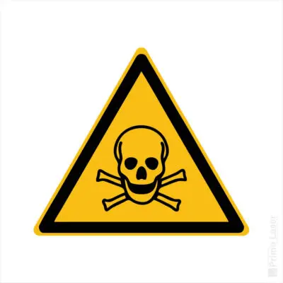 Signalétique Danger – Matières toxiques W016