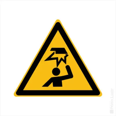 Signalétique Danger – Obstacle en hauteur W020