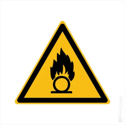 Signalétique Danger – Substances comburantes W028
