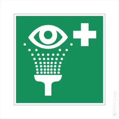 Signalétique Évacuation - Equipement de rinçage des yeux E011